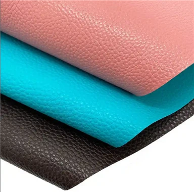 Pelle sintetica del PVC del tessuto di cuoio spesso impermeabile della fabbrica all'ingrosso per le borse