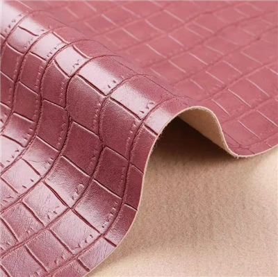 Pelle sintetica in PVC intrecciato resistente all'abrasione